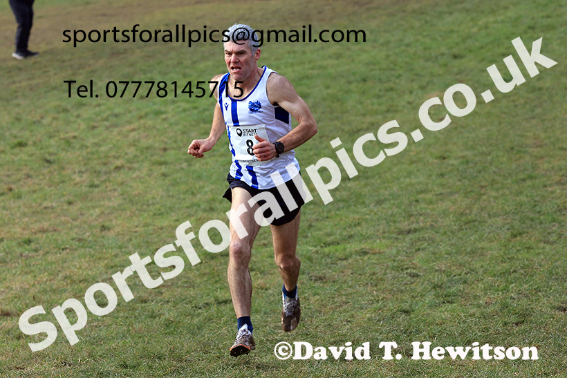 Mens 35s to 64s and, 2025 NEMAA Cross Country Champs., Acklam, Middlesbrough. Photo: David T. Hewitson/Sports for All Pics